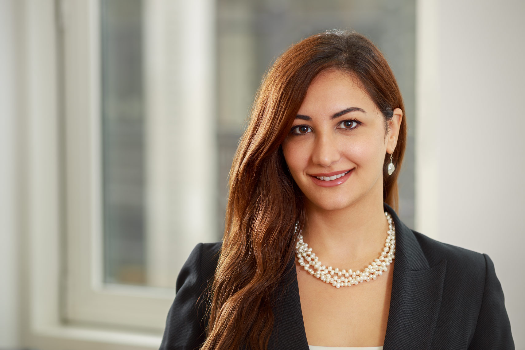 Company portrait photograph, international insurance company
