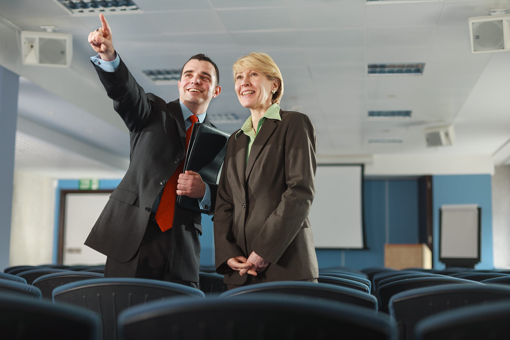 Work lifestyle photography, London conference centre