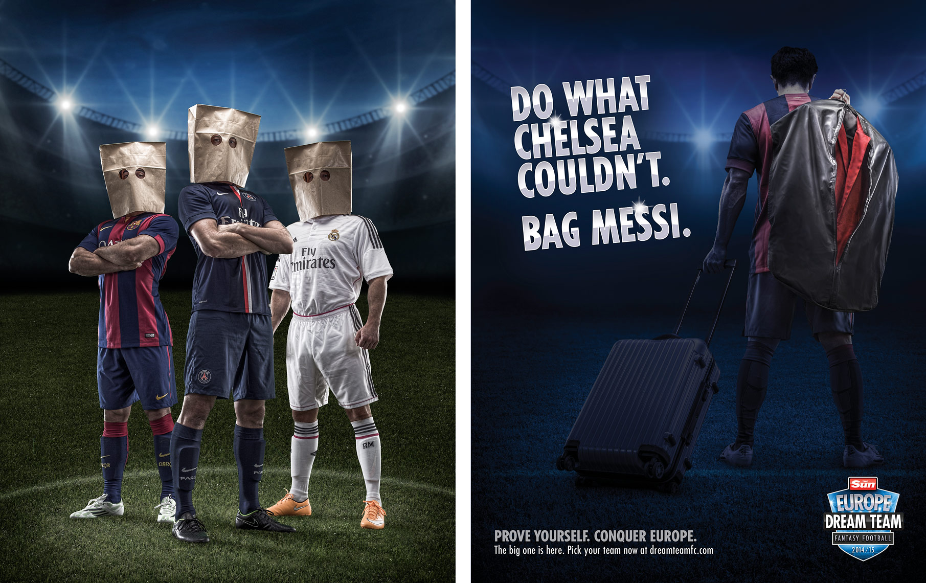 Advertising Photography, soccer concepts