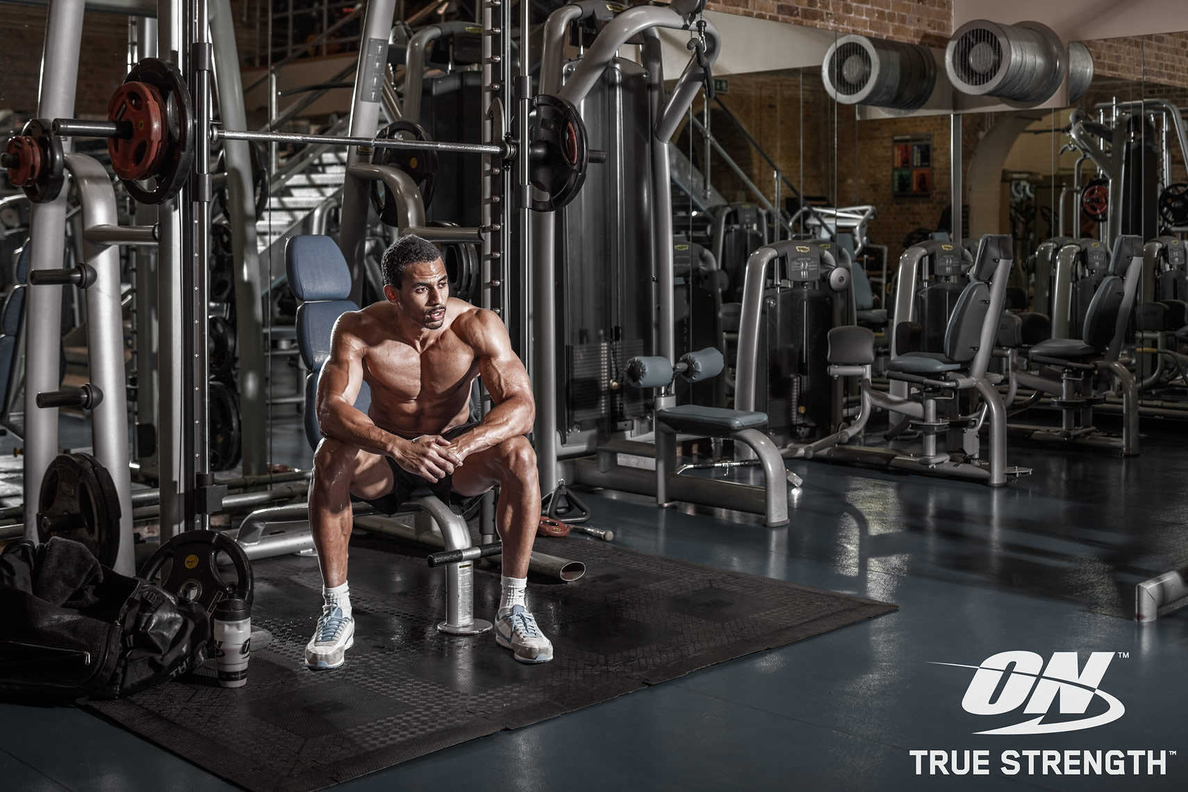 Advertising Photography, Optimum Nutrition, bodybuilding